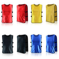 Chaleco De Fútbol Para Adultos Y Niños Deporte Entrenamiento Rápido Secado BIBS Camisetas Malla Para Baloncesto Cricket Fútbol Rugby - details 14