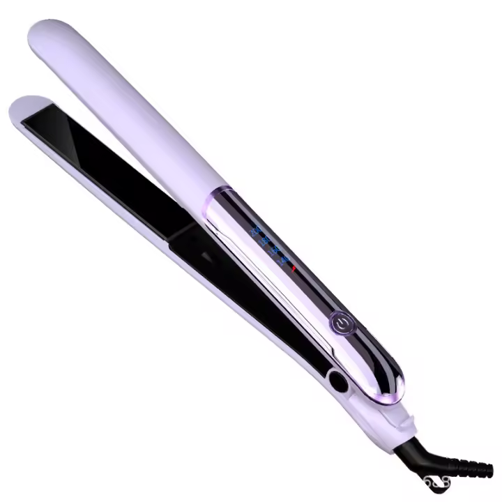 Planchos del Melo 2 in 1, Rizador de Cabello de Doble USO, Planchos de calentamiento automático 30S, Ajuste de temp 140-200 °C, Alisador de Cabello profesional iónico de Cerámica - 1