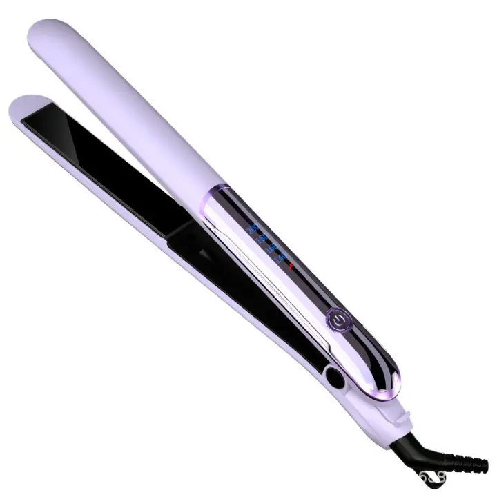 Planchos del Melo 2 in 1, Rizador de Cabello de Doble USO, Planchos de calentamiento automático 30S, Ajuste de temp 140-200 °C, Alisador de Cabello profesional iónico de Cerámica - 1