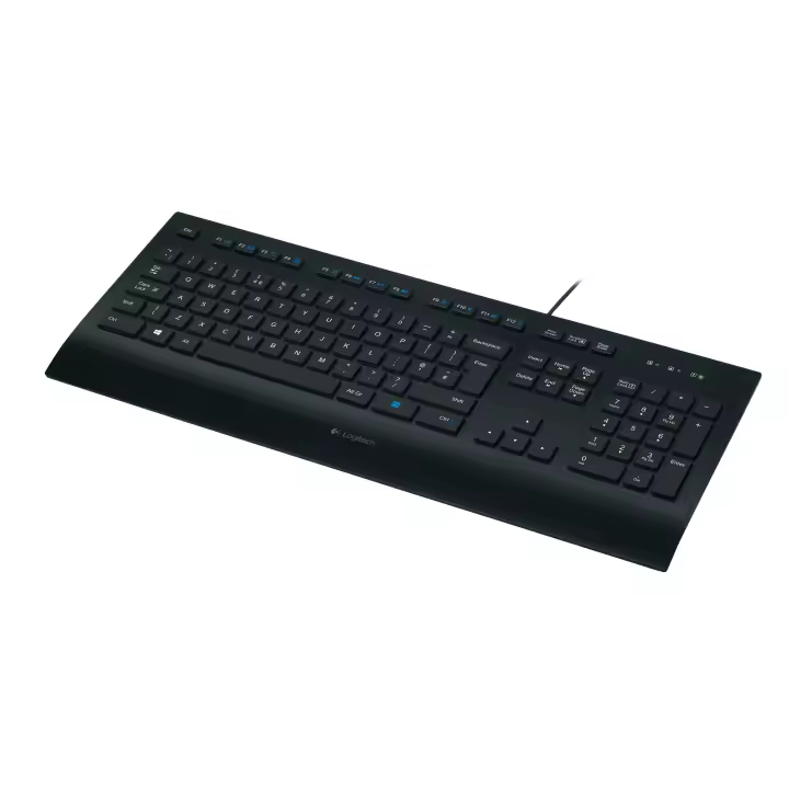 Logitech K280e teclado USB QWERTZ Alemán Negro - 1