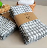 Toallas De Té De Algodón Tres Enlaces Paños De Cocina Y Baño Toallas De Mano Tejidas Al Estilo Tela Para El Hogar Pack De 3 - details 10