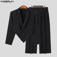 Conjunto De Traje Para Hombre Con Mangas Largas Y Pantalones Largos Estilo Casual Dos Colores Dos Piezas Ajustado S-5XL Moda 2024 - details 5