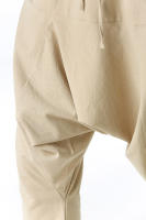 Pantalones Harem De Algodón Y Lino Para Hombre Pantalones Casuales Oversize Joggers Anchos Para Yoga Estilo Hip Hop - details 14