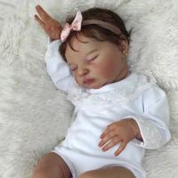 Muñeca Bebé Realista De Silicona Suave BZDOLL 50cm Con Piel Y Venas 3D Vida Nueva Recién Nacida Para Niñas Regalo De Juguete - details 0