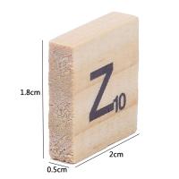 Juego De Azulejos De Madera Con Letras Del Alfabeto Para Manualidades Decoración Para Hogar Boda Fiesta Navidad DIY Juguetes Para Niños - details 0