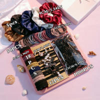 Juego De Accesorios Para El Cabello De Mujer 1085PCS Tenaces Para Cola De Caballo Elásticas De Nylon Estilo Fashion Y Decorativo Para Todas Las Estaciones - details 1