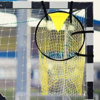 Red De Fútbol Amarilla Para Tiro Libre Tamaño 45*60cm Con Bolsillo Para Entrenamiento De Obra Auxiliar - details 8