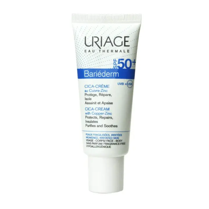 Uriage bariederm cica crema spf50+ 40ml - 1