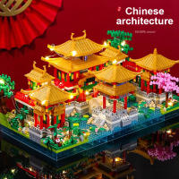 Juego De Construcción De Bloques Micro Suzhou Clásico Jardín Serie Famoso 1800+ Piezas Para Niños Y Adultos Juguetes Educativos De Plástico ABS - details 16