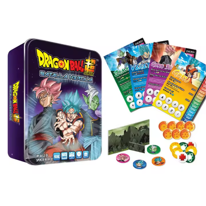 Juego de Mesa Dragon Ball Super Batalla Heroica - 1