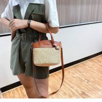 Bolso De Hombro Para Mujer Vintage Hecho a Mano Estilo Playa Con Correa Cruzada Y Patchwork Material PU Bolso De Mano De Diseñador - details 6