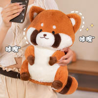 Nueva Peluche De 35cm De Raccoon Kawaii Suave Almohada De Animal Regalo De Cumpleaños O Navidad Para Niña Juguetes De Peluche - details 19