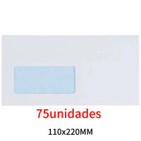 Pack 100 Sobres - Sobres americanos  , sobres comerciales , sobres con ventana - details 0