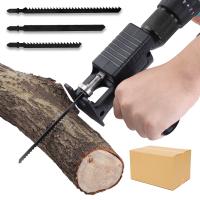 Kit De Adaptador Para Sábanas Reciprocantes Multipropósito 3/9pcs Herramienta De Carpintería DIY Para Corte De Madera PVC Metal - details 1