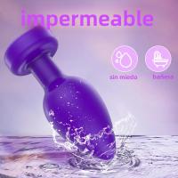 Vibrador Anal Con Control Remoto Vibrador Para Parejas Prostate Massager Plug Butt Wireless Man Sex Toys Silicone Adultos - details 5