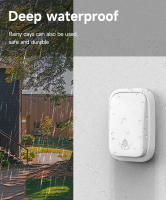 Cerhot Timbre De Puerta Inalámbrico Exterior Autodirigido Resistente Al Agua Con 38 Canciones Distancia De 150M Para Hogar Y Hotel - details 3