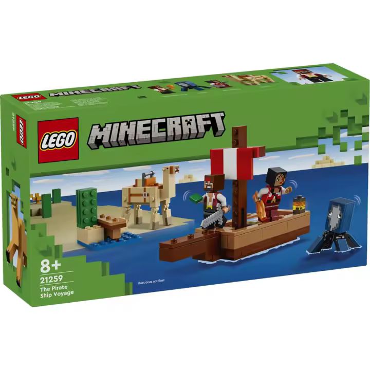 Juego de construccion El viaje en el barco pirata Lego Minecraft (LEGO 21259) - 1