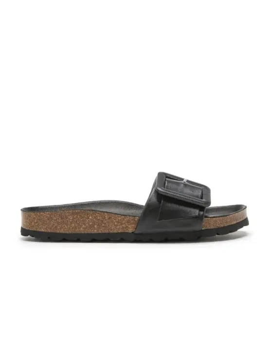 Sandalias Verbenas Reiko Ecobrush Mujer Negro - 1