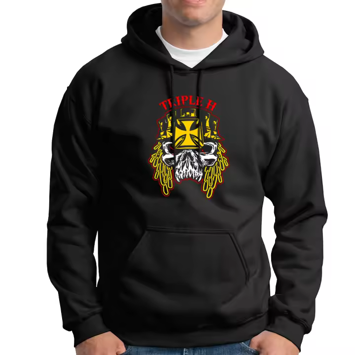 Sudadera con capucha Lucha Libre. Pressing Catch. Triple H. WWE. WWF. New World Order. nWo. Varios colores. Todas las tallas. - 1