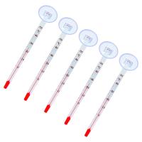 Termómetro Flotante Para Acuarios 5x Medición Precisa Para Agua Dulce Y Salada Tubo De Vidrio Con Ventosa Rango Grande - details 2