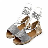 Calzados soraia, espardeña plataforma de yute con cuerdas, planas casuales, comodas, calzados de plataforma. - details 8