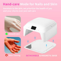 Lámpara UV Para Uñas 71 LEDs Con Espacio Amplio Secador De Uñas Con Almohadilla Para Manos Sensor Inteligente 72 W Profesional Para Manicura Y Pedicura - details 3