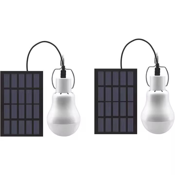 Portable Solar Power LED Lamp USB Charging Lantern Lamp Spotligh - 1