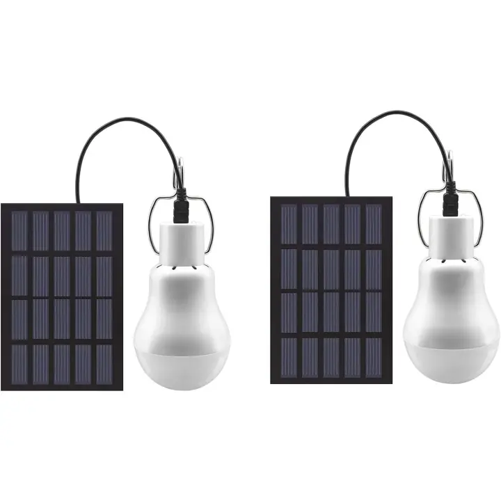 Portable Solar Power LED Lamp USB Charging Lantern Lamp Spotligh - 1