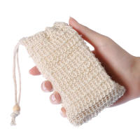 Bolsa De Malla Para Ducha Y Baño Exfoliante Saver De Jabón 5/1Pcs Accesorio De Baño Con Soporte De Red Para Jabón - details 1