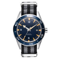 Reloj Automático Para Hombre 41MM Vidrio De Zafiro 100m Impermeable Correa De Nylon Luminoso Calendario Completo Estilo Casual - details 1