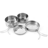 Juego De Cocina Para Camping Y Senderismo En Acero Inoxidable Resistente Al Agua Plegable Con Soporte Para Fogata Ideal Para Picnics - details 19
