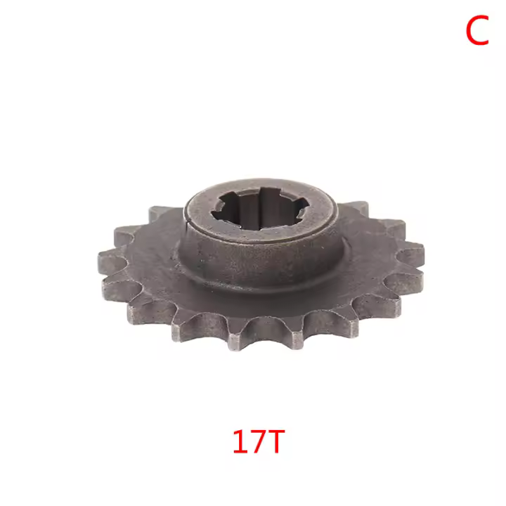Sprocket Cadena De Cadena Para Motocicleta 47cc 49cc T8F 8mm Dientes Frontales 11 14 17 20 Piezas De Repuesto De Transmisión - 1