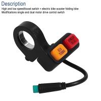 Interruptor De Faros Dual Drive Control 5 Pines Para Scooter Eléctrico Kugoo G-Booster Pieza De Motor Single Y Dual - details 3