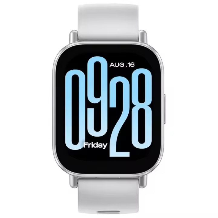 RELOJ SMARTWACH XIAOMI REDMI WATCH 5 ACTIVE PLATA - GPS - FRECUENCIA CARDIACA - NOTIFICACIONES - 1