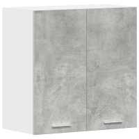 vidaXL Armario de pared de cocina madera de ingeniería gris hormigón - details 1