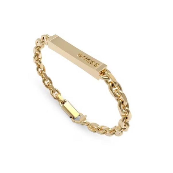 Pulsera Guess Hombre X PLATE JUXB03000JWYGS Acero Inoxidable Chapado