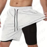 Shorts De Anime Goku Para Hombre Pantalones Cortos Deportivos De Secado Rápido Para Gimnasio Running Y Entrenamiento Verano 2 En 1 Shorts De Playa - details 14