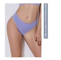3PCS De Ropa Deportiva Para Mujer Transpirable Súper Suave Sin Costuras Cintura Media Color Sólido Sin Decoración Talla Grande - details 15