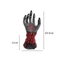 Figura de mano mecánica en resina , soporte para mandos de juego - details 2