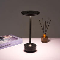 Lámpara De Escritorio LED Recargable Retro Con Toque USB Iluminación Ajustable Para Restaurante Bar Atmosfera Portátil - details 5