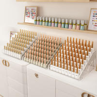 Organizador De Uñas Acrílicas 3/4/5/6/7 Capas Estante De Gel UV Montaje Rápido Rack De Cosméticos Soporte De Joyería Almacenamiento De Manicura - details 6