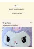 Cojín De Peluche Sanrio Oversize Kuromi Melody Para Sofá Regalo Kawaii Para Novia En El Día De San Valentín Cumpleaños Decoración De Habitación - details 12