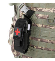 Kit De Primeros Auxilios Para Gatos Con Manguito Set De Supervivencia En Molle Funda Portadora De Equipamiento Médico Herramientas De Salud Para Exteriores - details 12