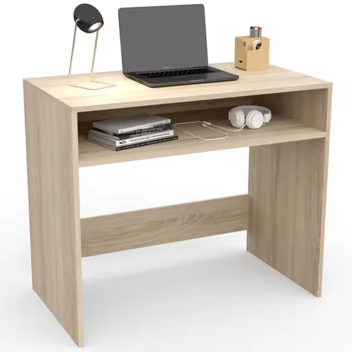 Dormidan - Escritorio con balda, Mesa de ordenador, Mesa juvenil, gaming - 1