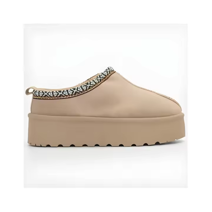 Bota Australiana Baja Plataforma TEOVEL - Color Taupe - 1