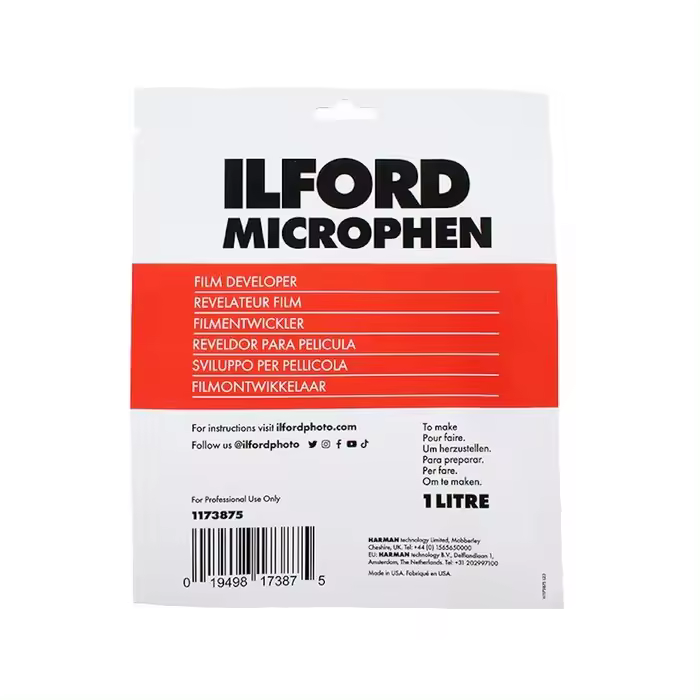 ILFORD Microphen Revelado de Película para mezclar 1000 ml CAT 1173875 - 1