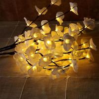 Luces De Flores Ramas Artificial Blanca Phalaenopsis Decorativas Luz De Forma Floral Realista DIY Decoración De Habitación Batería Operada Para Fiesta De Navidad - details 6