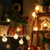 Cadena De Luces Solares LED 5M Impermeables Para Jardín Decoración De Fiesta Y Boda Luz De Amanecer Para Exterior Con 10 Luces Incluidas - details 5