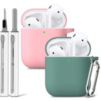 Estuche Protector De Silicona Suave Para Apple AirPod pro 1er/2da Generación Con Kit De Limpieza. Cubierta Para Auriculares. - details 6