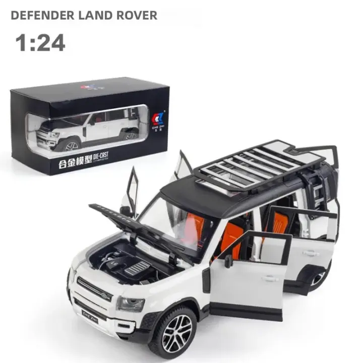 Land Rover Defender 1:24 SUV Coche De Juguete De Aleación Metálica Modelo De Simulación Para Colección Regalo Para Niños - 1